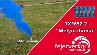 TXF6522 mėlyni dūmai fejerverkai 2024 fejerverkaiinternetult [upl. by Arev817]