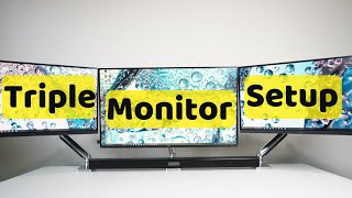 Connect 3 Monitors To 1 PC Explained In 4 Minutes [upl. by Christoph]