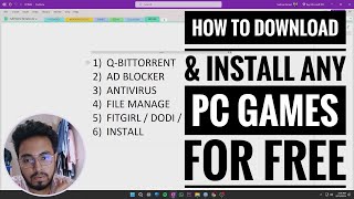 HOW TO DOWNLOAD amp INSTALL ANY PC GAMES FOR FREE amp SAFELY  BANGLA TUTORIAL [upl. by Aizat]