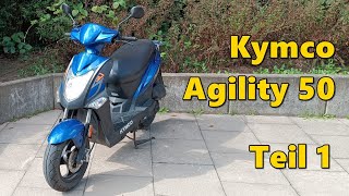 Roller springt nicht an  Kymco Agility 50  Teil 1  Rollerfix [upl. by Amsirak]