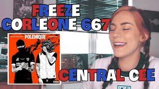 FREEZE CORLEONE 667 FEAT CENTRAL CEE  POLÉMIQUE  UK REACTION 🇬🇧 🤘👏🔥 [upl. by Miriam]