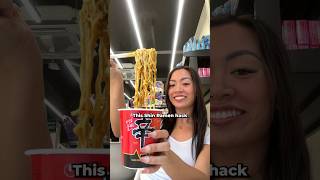 shin ramen  food hacks at the korean convenience store shorts [upl. by Thormora862]