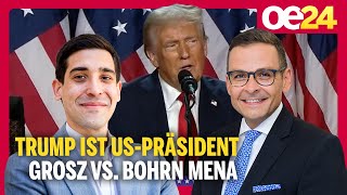 Trump ist USPräsident  geraldgrosz vs Sebastian Bohrn Mena [upl. by Yuh]