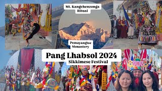 PANG LHABSOL Festival  Pemayangtse Monastery  Pelling SIKKIM  18th Sept 2024 [upl. by Horten]