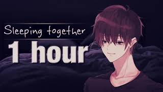 ASMR Sleep With Your Boyfriend1 Hoursoft breathing soundsno talking [upl. by Ebaj]