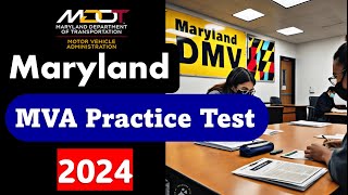 Maryland MVA Practice Test Ep 2 Part 1 30 Questions and Answers [upl. by Kelleher]