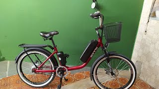 🚴‍♀️BICICLETA ELÉTRICA SONNY DA BIKELETEVALE A PENA COMPRAR🤔 [upl. by Arlon122]