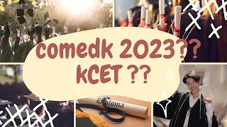 COMEDK OR KCET 2023  COMEDK 2023 Exam date  COMEDK exam details  Engineering Entrance Exam [upl. by Akirret]