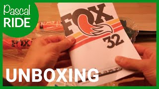 FOX 2019 29er SC Float 32  Kashima Coat  Suspension Fork  UNBOXING [upl. by Ammann]