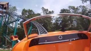 Verbolten POV Orange Train Wolves Busch Gardens Williamsburg used with permission [upl. by Daeriam943]