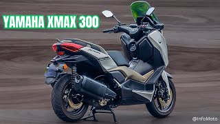 NEW 2024 YAMAHA XMAX 300 REVIEW TECH MAX SHOWN [upl. by Schulz]