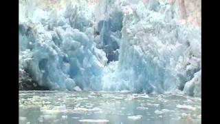 Alaskan Glacier Calving [upl. by Aitram]