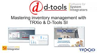 Mastering Inventory Management with TRXio and DTools SI [upl. by Atik281]