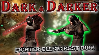 Dark and Darker Longsword Fighter and Cleric Duo in Crypts Still Slaps on the New Wipe [upl. by Aihseyn]