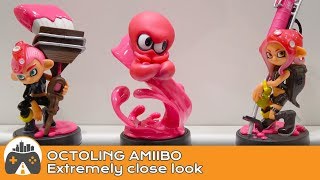 Amiibo Octoling Extremely Close Look [upl. by Ailyt]