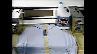 Clorox Bleach Blouse Rip Commercial 1975 [upl. by Eimile884]