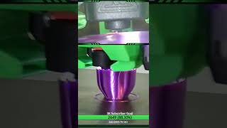 3d printing a purple rose 🌹 💜 3dprinter ender3max 3dprinting 3dprinted flowers [upl. by Yelkao]