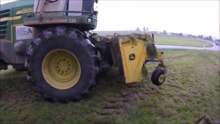 Silieren mit John Deere 7400  GoPro  Full HD  AgrarTube [upl. by Ybsorc890]