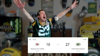 Tom Grossi Reacts to Crazy Ending of Packers vs Chiefs [upl. by Ydnal]