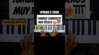 Tumbao Piano En Cumbia  Fácil  Como Tocar el Piano para Principiantes Piano Principiantes [upl. by Ellasal664]