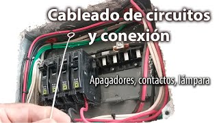 CONEXIONES DE UNA INSTALACIÓN ELÉCTRICA [upl. by Yajeet352]