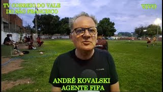 ANDRÉ KOVALSKI  AGENTE FIFA  ESTEVE EM JANUÁRIA NA CWE SPORTS [upl. by Tenney276]