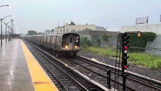 R179 NIS 32573253  33223328 Laying up At Rockaway ParkBeach 116th Street Station [upl. by Floria]