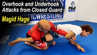 Overhook and Underhook Attacks from Closed Guard with Magid Hage [upl. by Shawna]