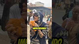 Almighty improvisando en las calles de Colombia almighty puertorico colombia rap trap [upl. by Nawaj]