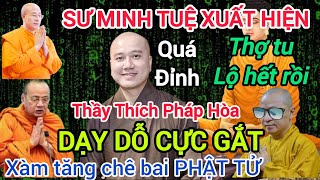 🔴Thầy Thích Pháp Hòa DẠY DỖ cho nhóm XÀM TĂNG chê bai Phật tử phải nói quá hay [upl. by Orten955]