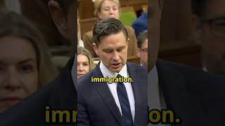 Pierre Poilievre EXPOSES Justin Trudeau’s FAILED IMMIGRATION SYSTEM  November 18 2024 [upl. by Esorylime]