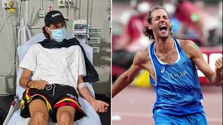 High Jump Champion Gianmarco Tamberi Taken to ER After Vomiting Twice Hours Before His Olympic [upl. by Llig]