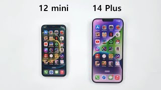 iPhone 14 Plus vs iPhone 12 mini  2024 SPEED TEST [upl. by Anaigroeg42]