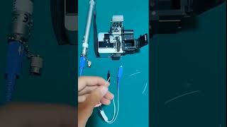 Fibre optic connection By coupler  মেশিন ছাড়াই ফাইবার জয়েন্ট trending fibermachine shorts [upl. by Brenk]