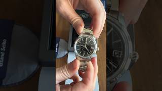 Unboxing a Grand Seiko Elegance GMT Watch watches grandseiko [upl. by Eilyr]