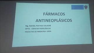 Pharmacology  Antineoplastic Drugs  Spanish [upl. by Shaia]