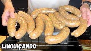 Como Fazer Linguiça de Pimenta Jalapeño com Queijo Cheddar [upl. by Drake]