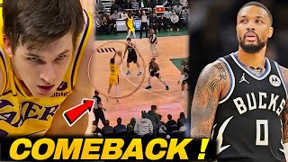 AUSTIN REAVES PINAKITA ang kanyang MAMBA MENTALITY  LAKERS vs BUCKS [upl. by Hartzke]