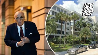 Rudy Giuliani faces heat as creditors seek to seize his Florida home [upl. by Berrie]