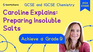 Introduction amp How To Prepare Insoluble Salts  91 GCSE Chemistry Revision [upl. by Sharona737]