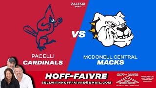 Pacelli vs McDonell  2024 WIAA Volleyball [upl. by Nnawaj343]