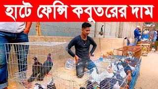 হাটে ফেন্সি কবুতরের দাম  kobutor hat 2023  pigeon market  kaptan bazar kobutor hat  Part1 [upl. by Anohsal524]