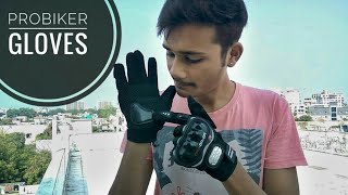 PROBIKER GLOVES REVIEW after 600 Kms  detailed review of cheapest biker gloves  INFINITY CUSTOMS [upl. by Trisa]