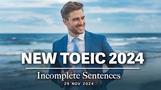 💡 เฉลยแนวข้อสอบจริง TOEIC 29 NOV 24 [upl. by Htinek219]