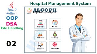 Hospital Management System Java OOP and data structures NetBeans GUI project [upl. by Swan]