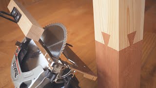 21 Wood Joinery with Tool Hacks  Japanese Woodworking [upl. by Sieber]