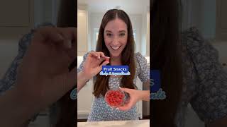 2 INGREDIENT FRUIT SNACKS recipe shorts viral recipe momhack [upl. by Asena]