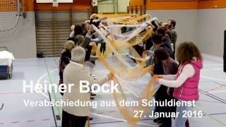 Verabschiedung Heiner Bock 27 01 2016 [upl. by Auqenahc]