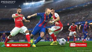 FRIENDLY MATCH PES 2017 [upl. by Anod895]