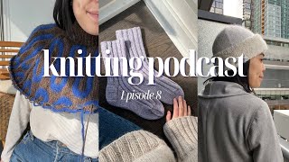 sunday socks sharpei beanie wave sweater challenges and my vest plans saga  podcast ep 8 [upl. by Jewelle274]